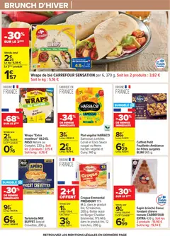 Carrefour - Prévisualisation de Carrefour catalogue semaine 52 valide à partir de 23.12.2025 | Page: 13 | Produits: Avocat, Crevettes, Buffet, Cheddar