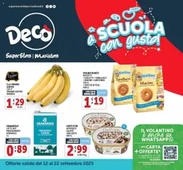 Anteprima del volantino Decò MaxiStore - Napoli catalogo valido a partire dal 12.09.2025