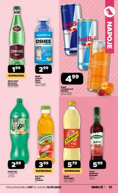 Netto gazetka - Spożywcza od 07.07.2025 | Strona: 21