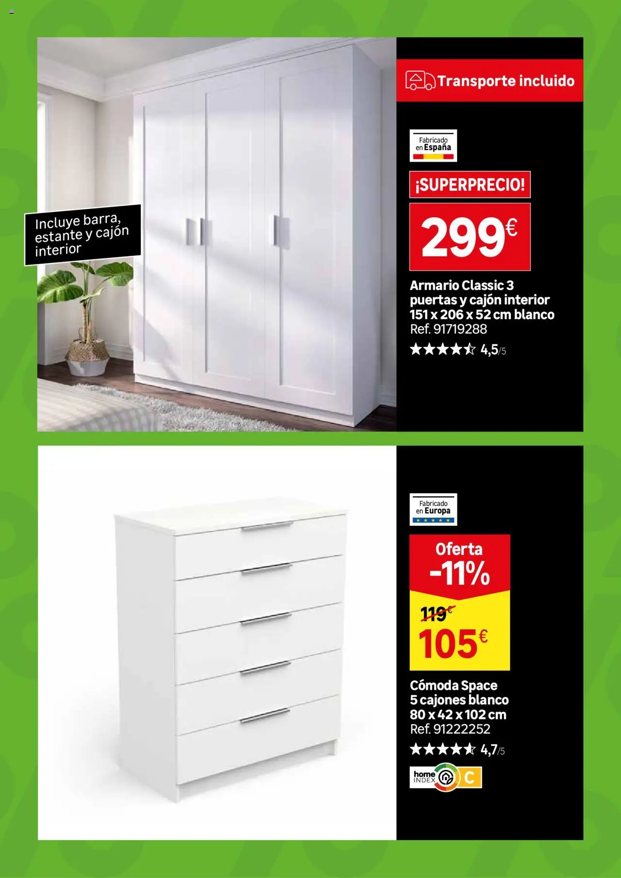 Leroy Merlin Black Friday │ válido desde el 21.10.2025 | Página: 48 | Productos: Estante, Armario