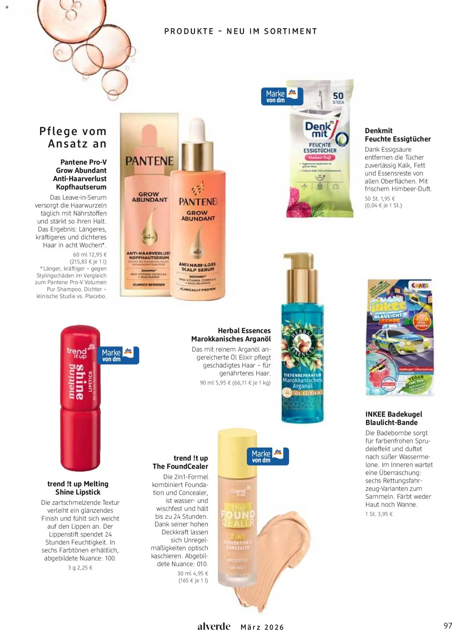 dm drogerie Prospekt 	 – gültig ab 01.03.2026 | Seite: 97 | Produkte: Öl, Finish, Wasser, Serum