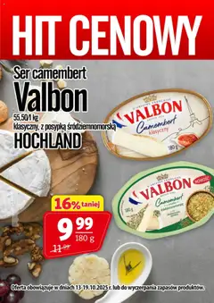 Pogląd oferty "Prim Market Promocja - Ser Camembert Valbon" - ważna od 13.10.2025