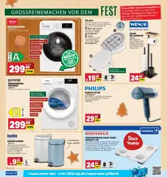 gorenje WÄRMEPUMPEN-TROCKNER „DHNE 72“, B x H x T: ca. 59,5 x 84,5 x 55 cm, Signal „voller Kondenswasserbehälter“, Fassungsvermögen: 7 kg, LED-Display mit Restzeitanzeige, 15 Programme, Quick Dry ab 15.12.2025 gültig | Seite: 66 | Produkte: Toilette, Waschmaschine, Toilettenpapierhalter, Wasser