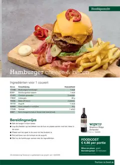 Sligro - M - Resto bistro favourite dish - Voorbeeld van een folder van Sligro, geldig van 08.10.2025 | Pagina: 29 | Producten: Bacon, Schijf, De oven, Ridge
