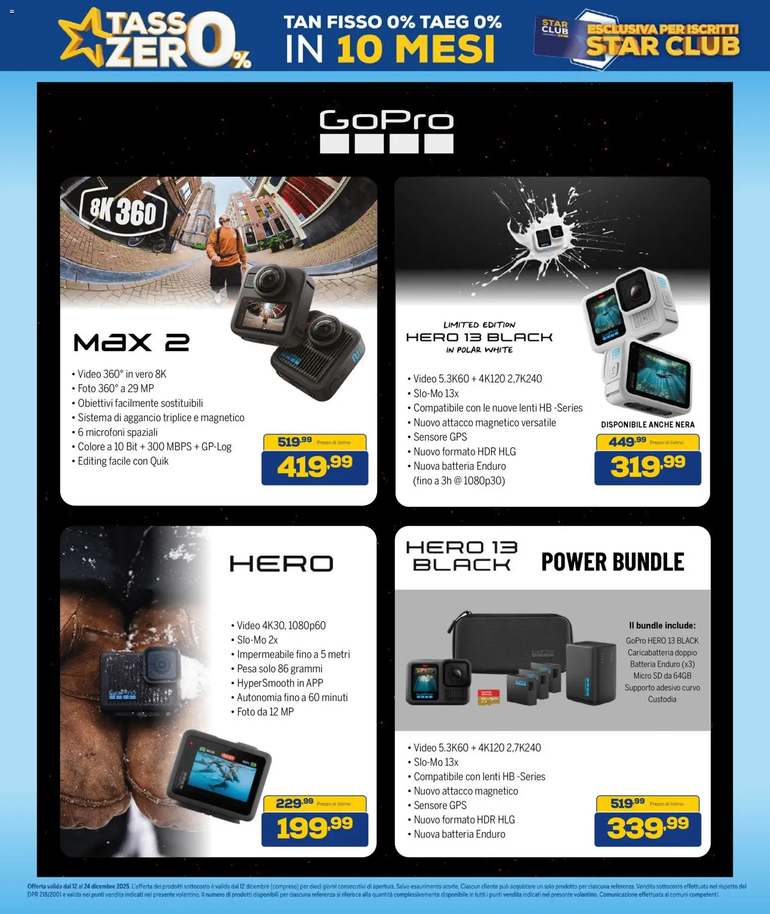 Volantino Euronics del 12.12.2025 | Pagina: 12 | Prodotti: Video, Batteria