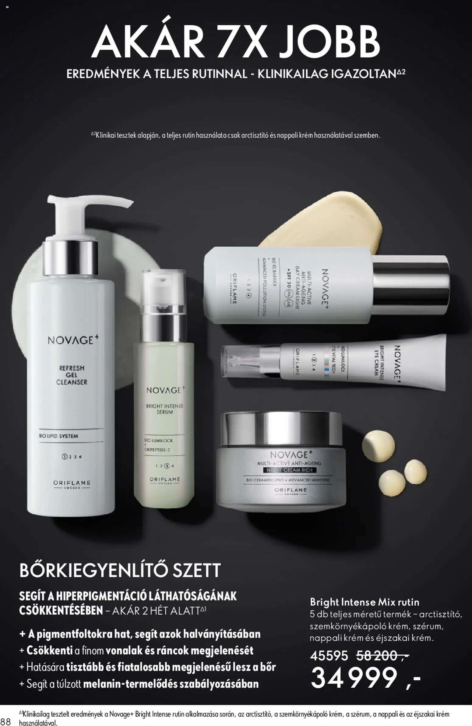 Oriflame akciós ujság - amely érvényes a következő dátumtól: 15.04.2026 | Oldal: 88 | Termékek: Szemkörnyékápoló, Bor