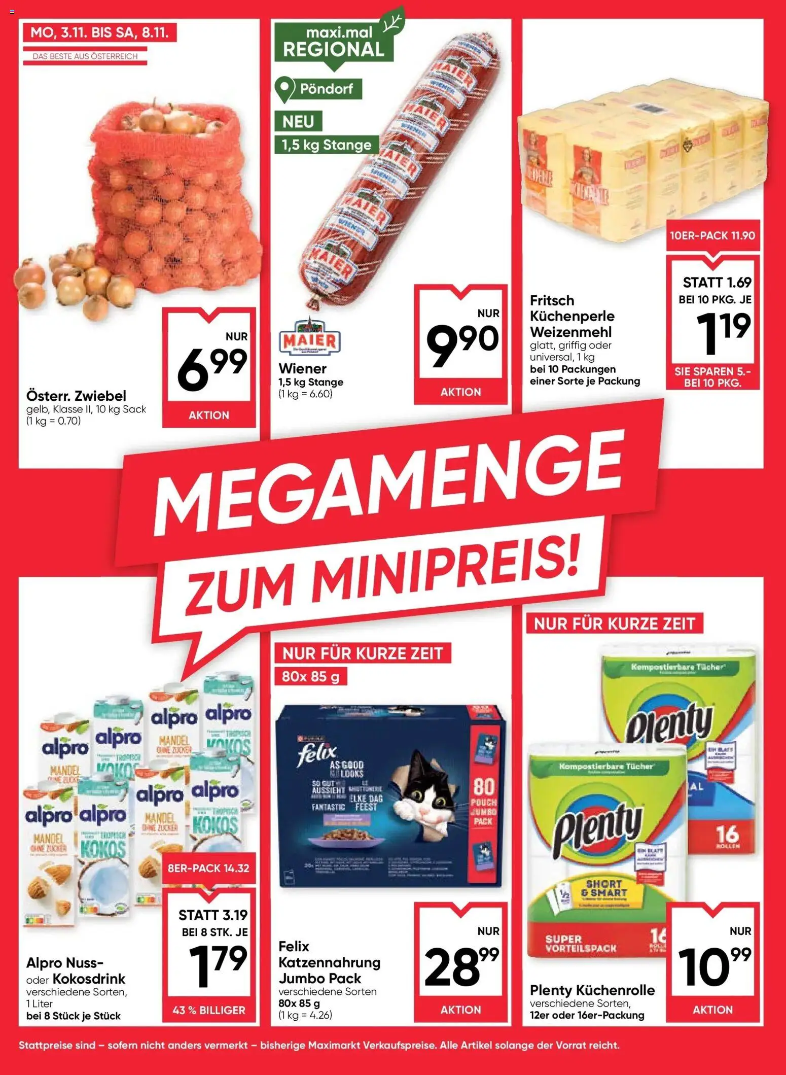 Maximarkt Anif, Bruck An Der Glocknerstraße gültig ab 06.11.2025 | Seite: 16 | Produkte: Zucker