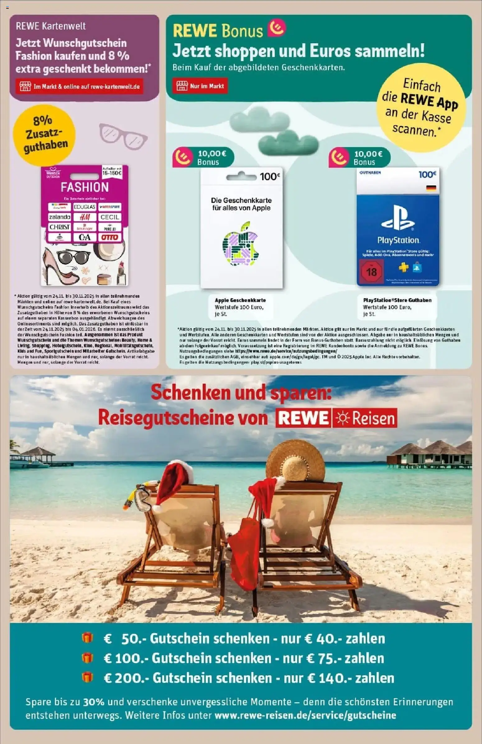 Rewe prospekt Stolberg / Mausbach	 – gültig ab 23.11.2025 | Seite: 27 | Produkte: Playstation, Apple