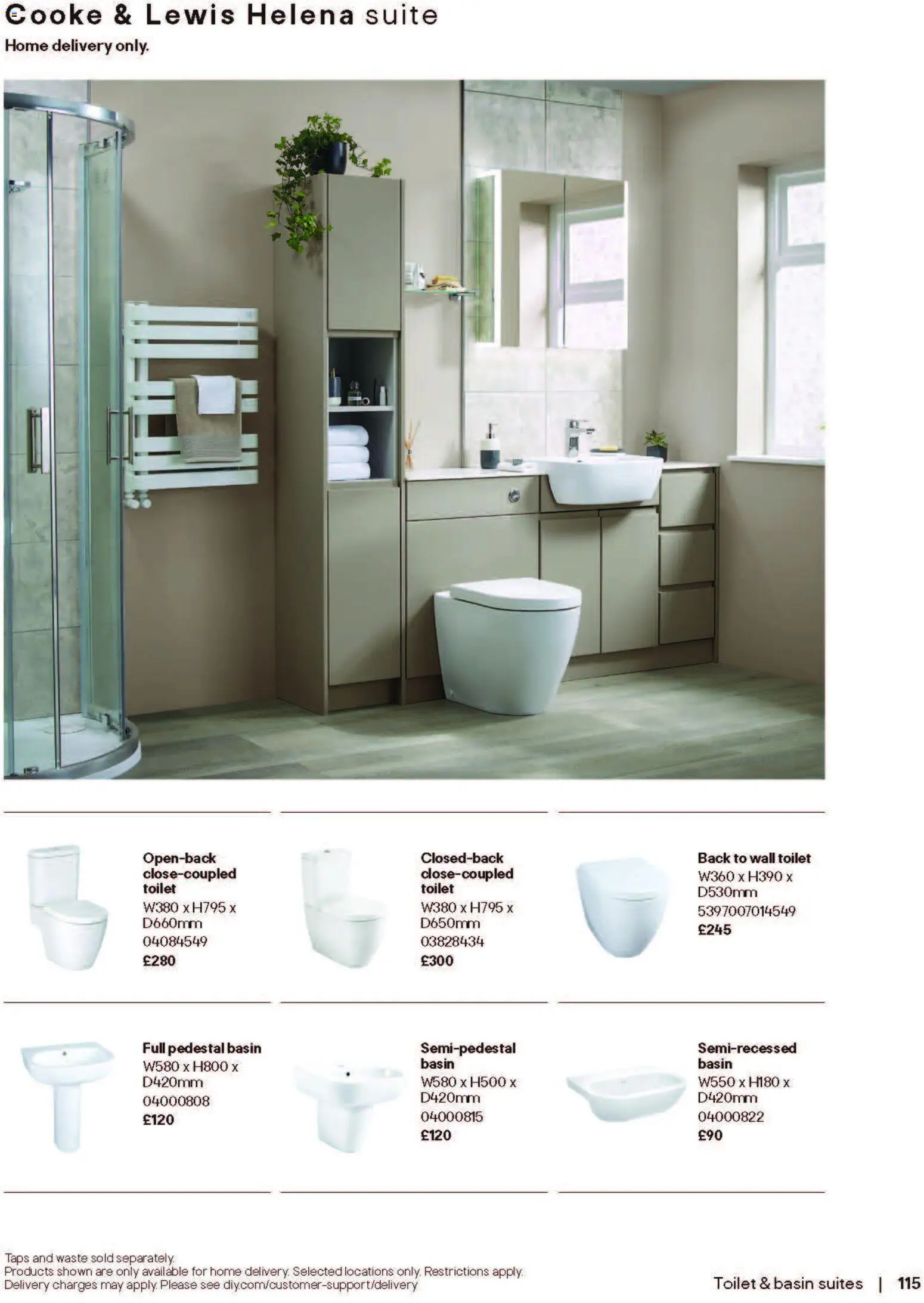 {H1} | Page: 115 | Products: Toilet