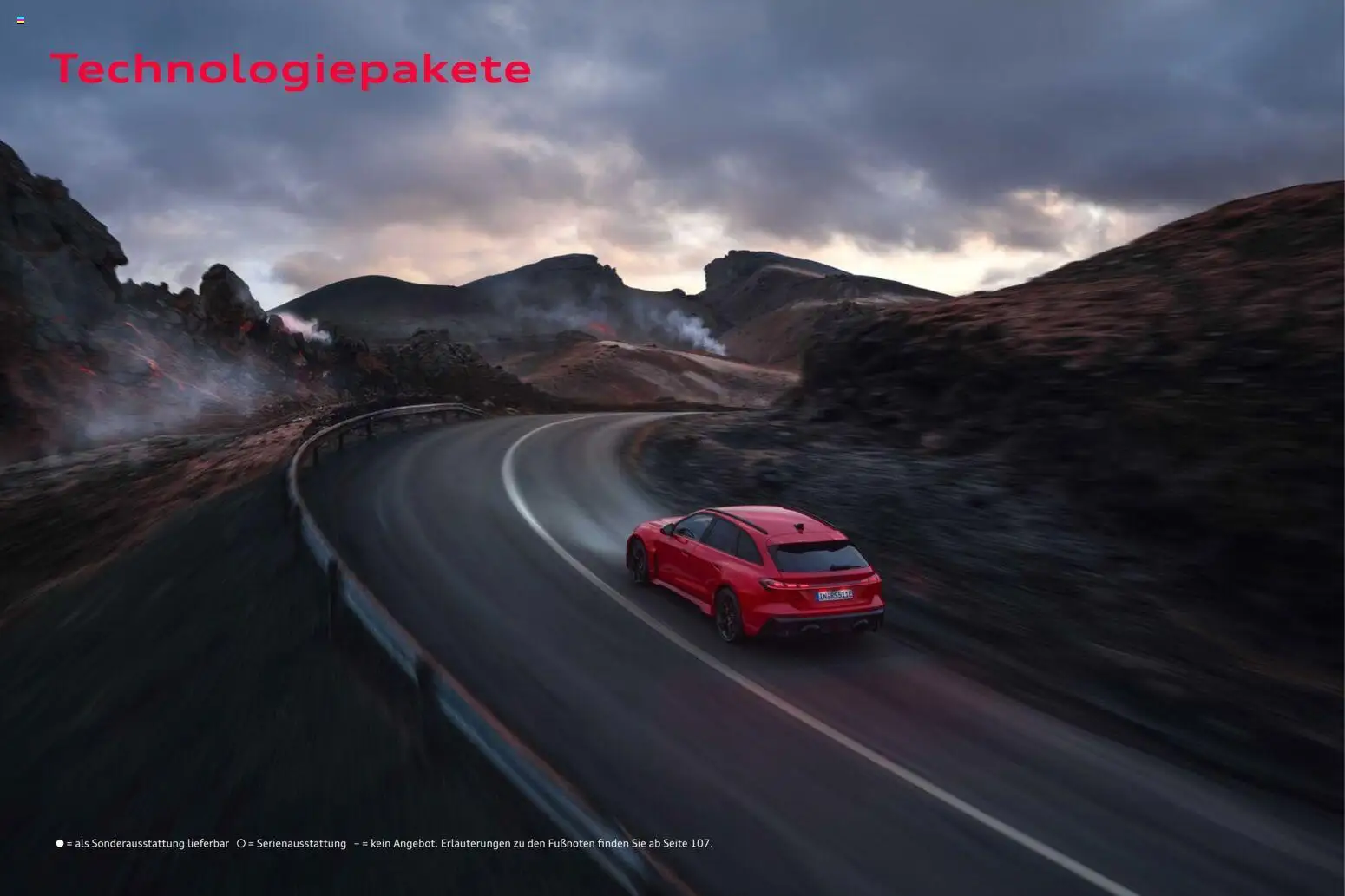 Audi RS 5 Limousine / RS 5 Avant – gültig ab 01.04.2026 | Seite: 18