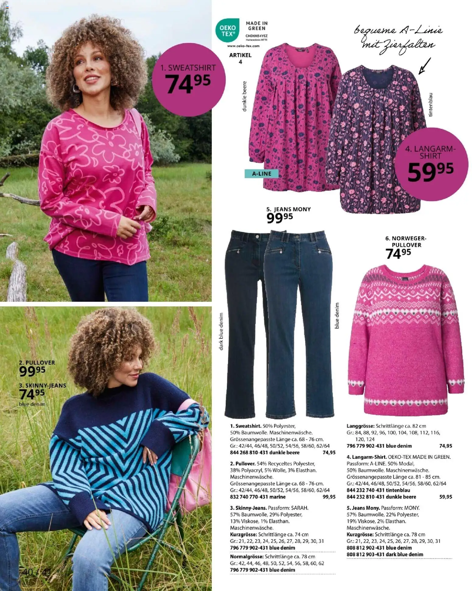 Ulla Popken akciós ujság - amely érvényes a következő dátumtól: 03.12.2025 | Oldal: 40