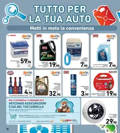Anteprima del volantino Spazio Conad - Black Friday valido a partire dal 25.11.2025 | Pagina: 30 | Prodotti: Lubrificante, Carrello, Tanica, Batteria