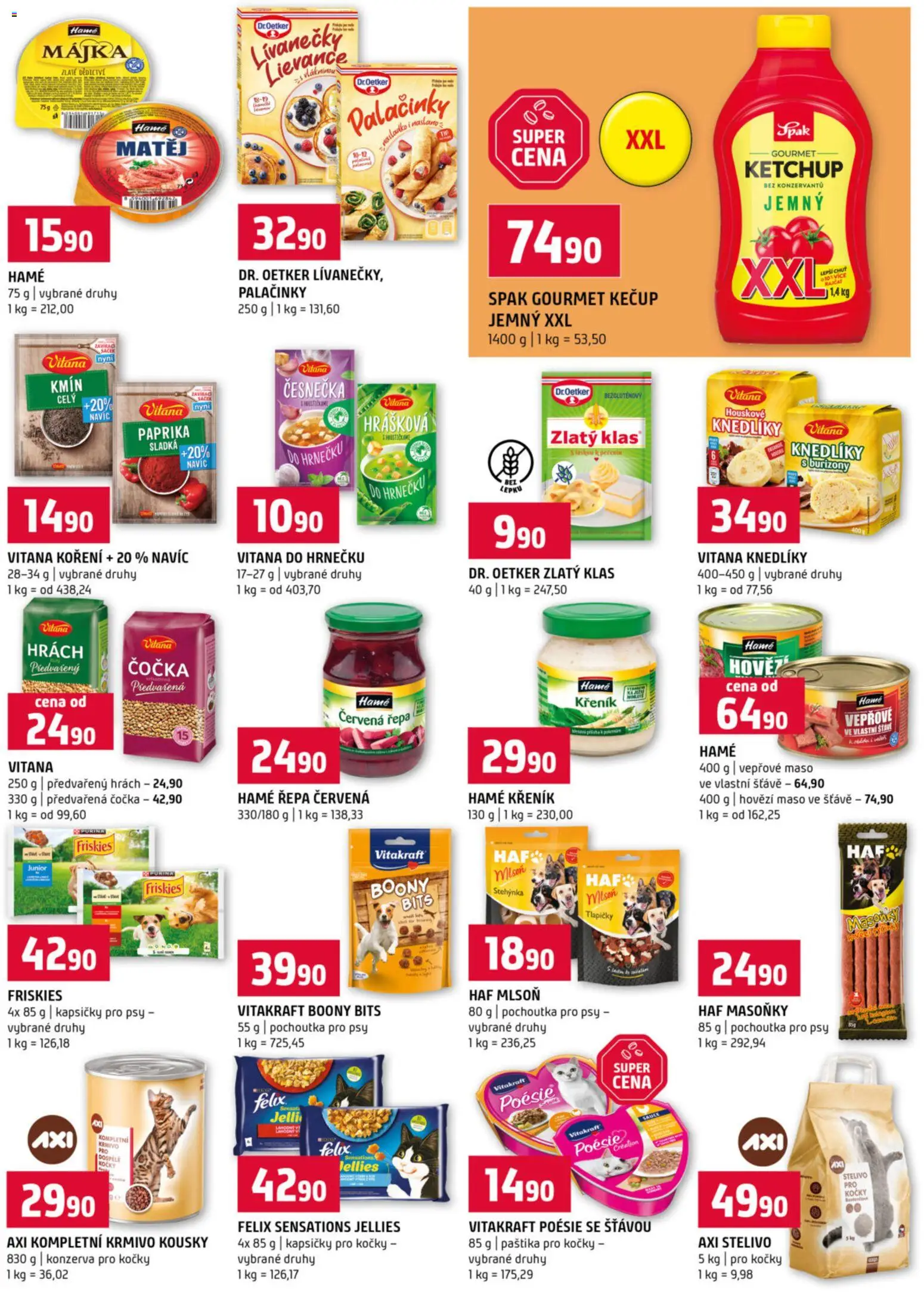 Terno leták - Blatná, Český Krumlov, Prachatice, Strakonice, Tábor, Zlín od 12.11.2025 | Strana: 11 | Produkty: Kečup, Červená řepa, Paprika, Burizony