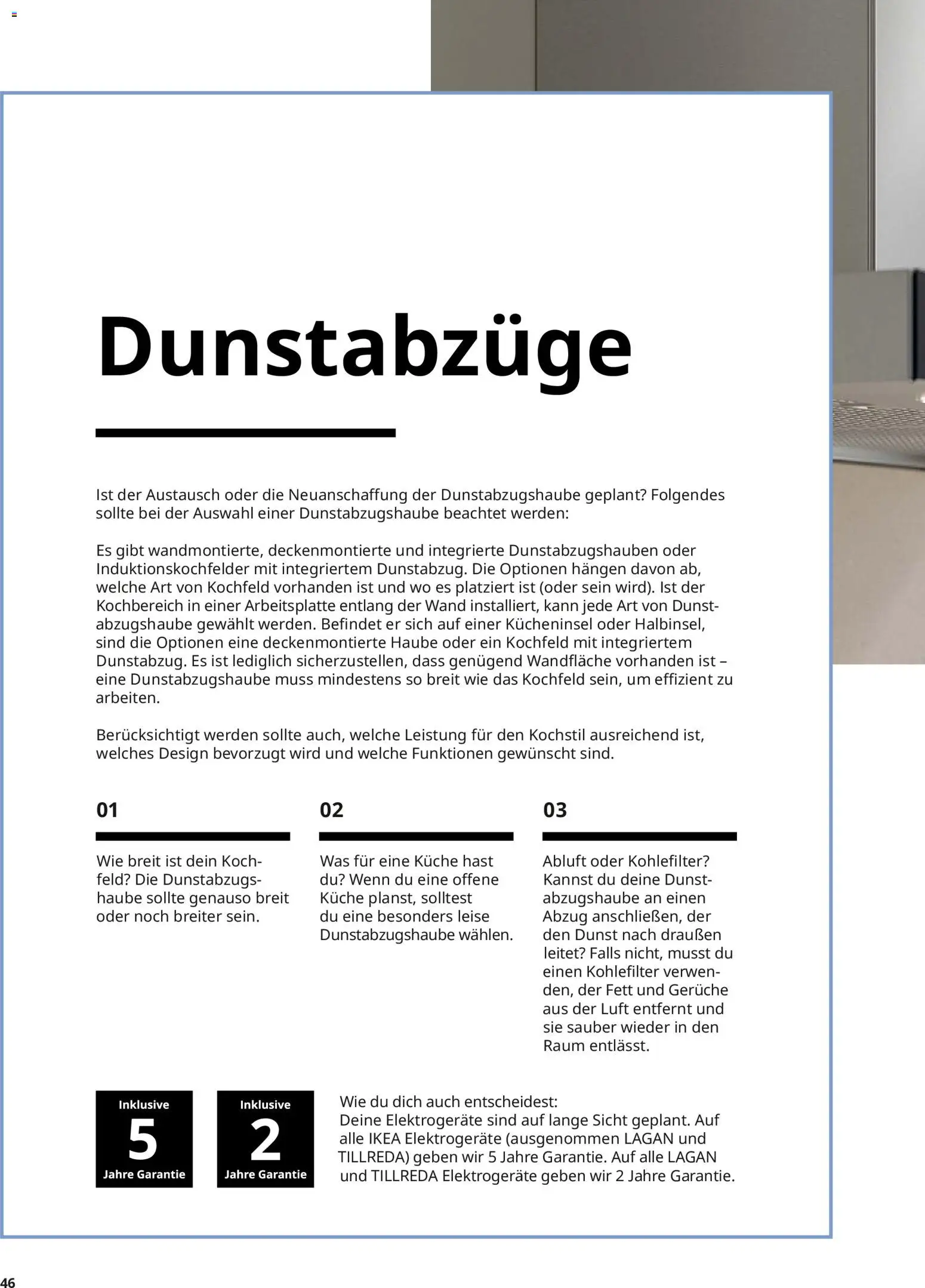 Ikea Elektrogeräte – gültig ab 10.04.2026 | Seite: 46 | Produkte: Küche, Kochfeld