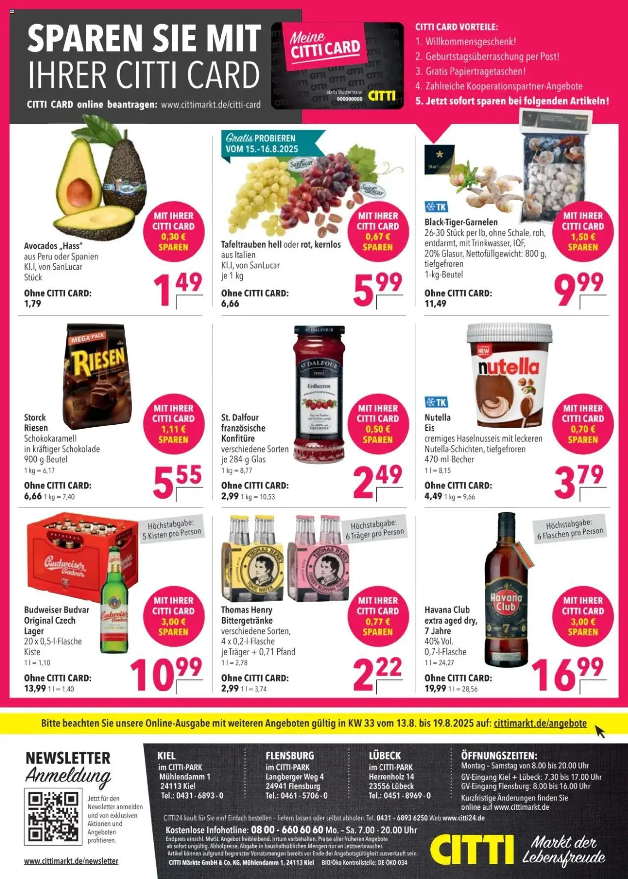 CITTI Tilbudsavis gyldig fra 13.08.2025 | Side: 20 | Produkter: Nutella