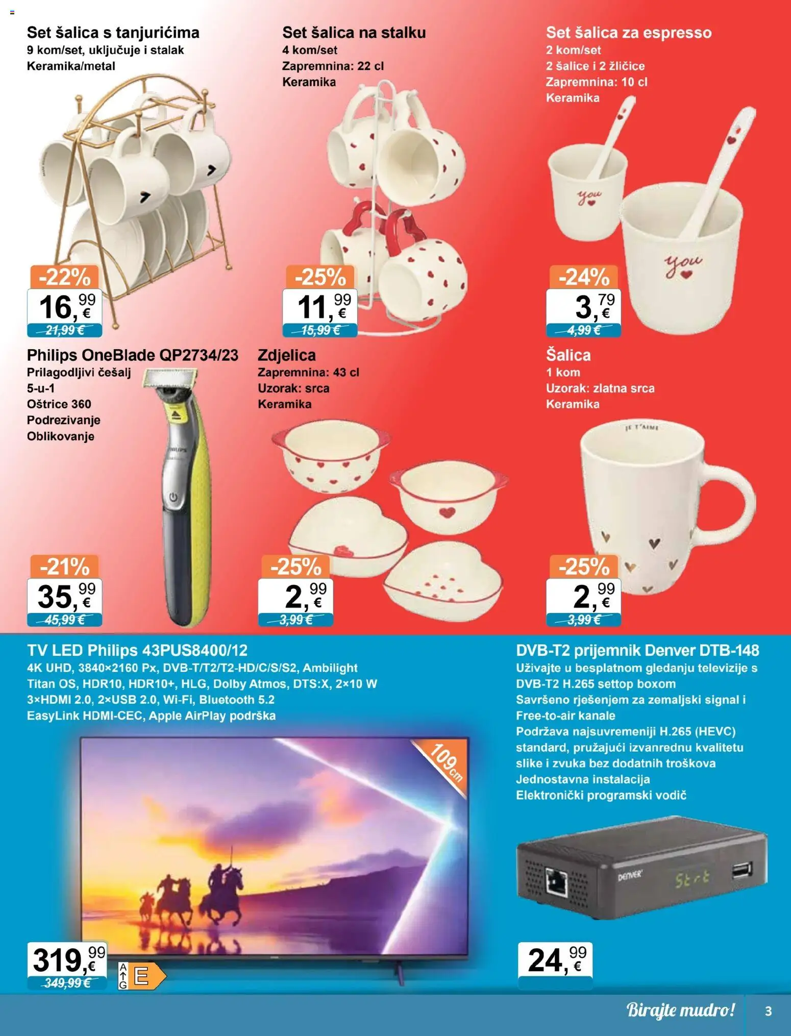 KTC katalog | vrijedi od 04.02.2026 | Stranica: 3 | Proizvodi: Tv, Šalica