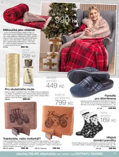 Náhled letáku Decodoma katalog Vánoce 2025 od 09.10.2025 | Strana: 11 | Produkty: Voda, Ponožky, Pantofle, Toaletní voda