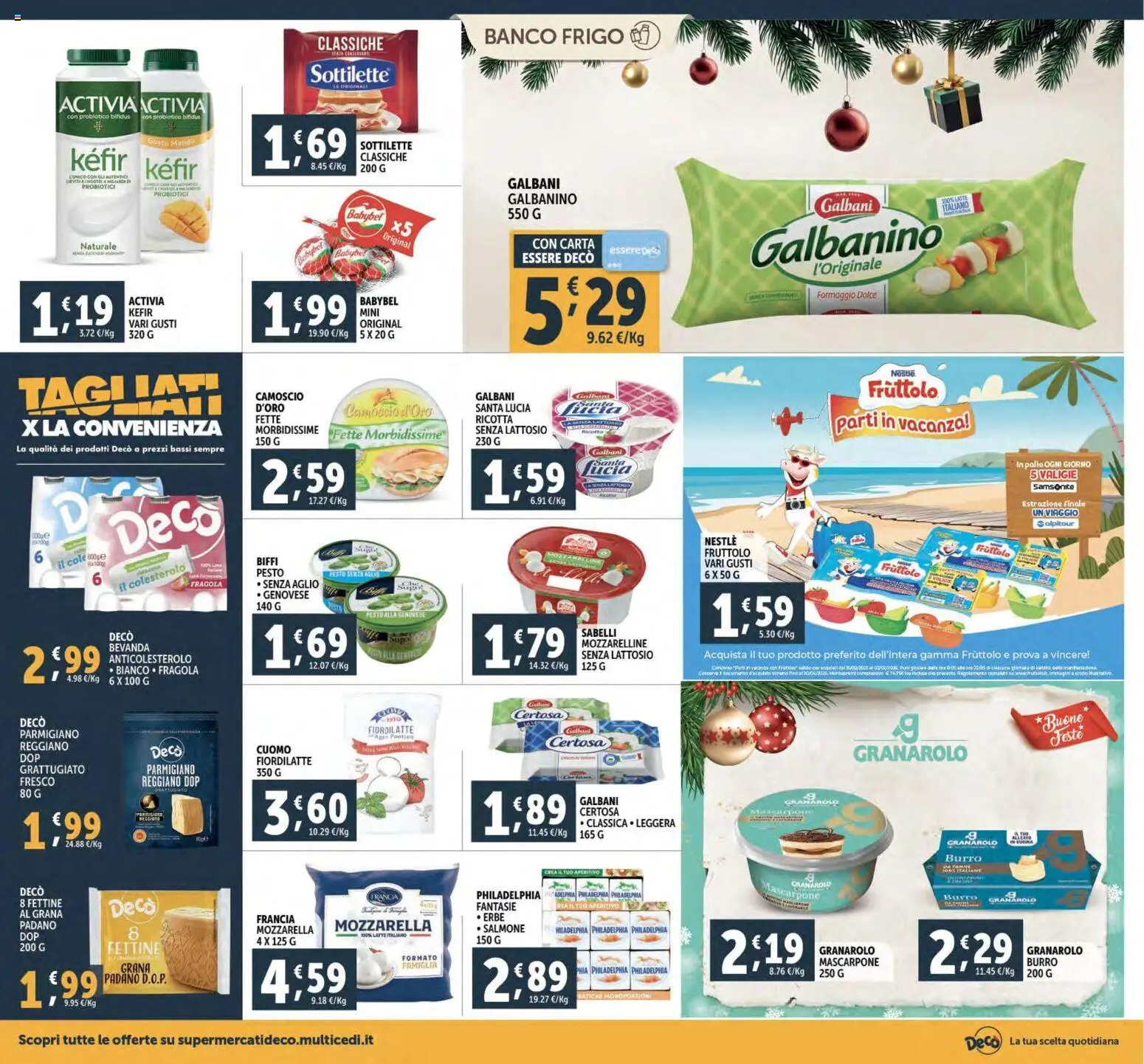 Volantino Decò del 02.12.2025 | Pagina: 18 | Prodotti: Latte, Pesto, Ricotta, Aperitivo