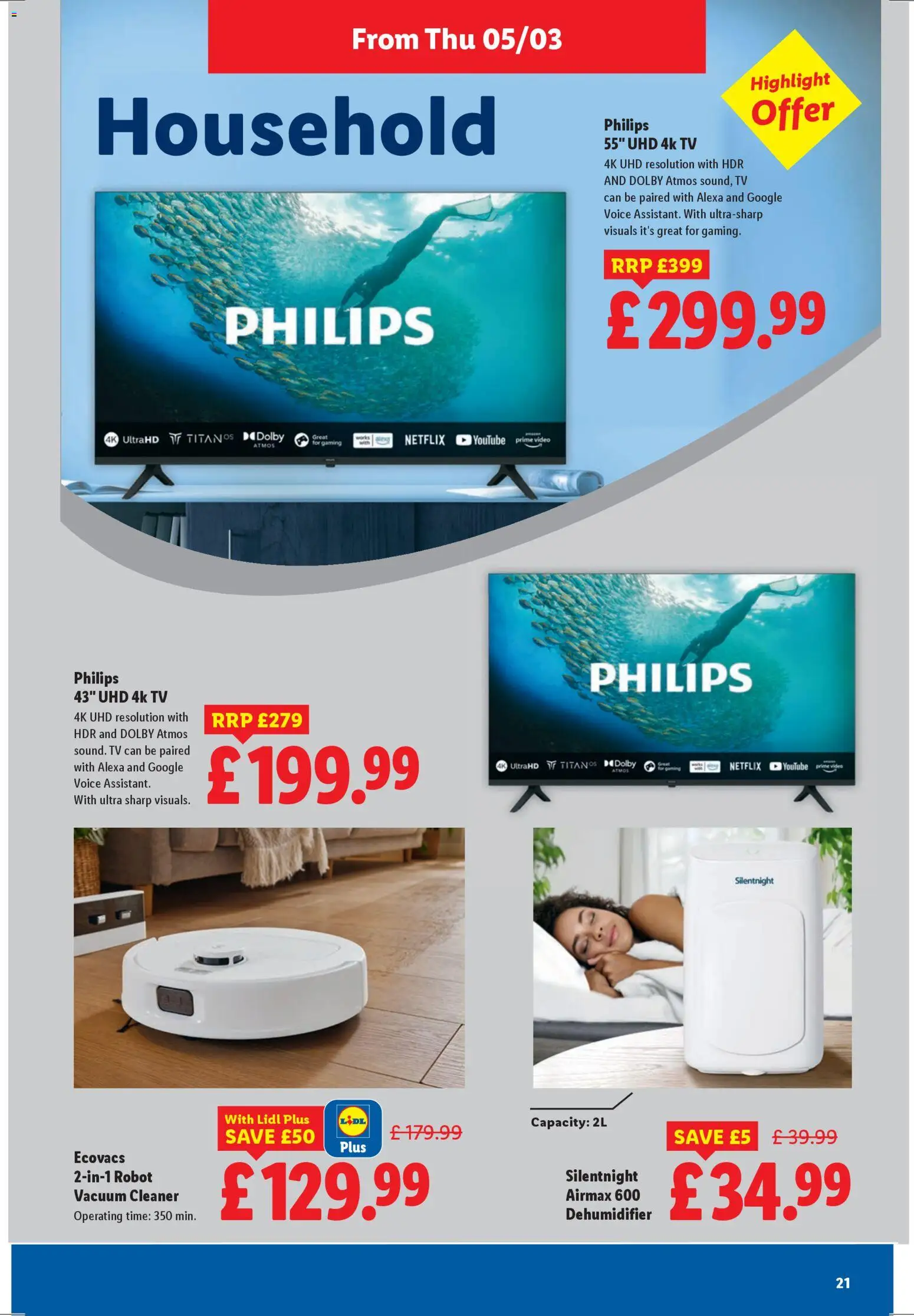 {H1} | Page: 21 | Products: TV, Video, Vacuum cleaner, Robot