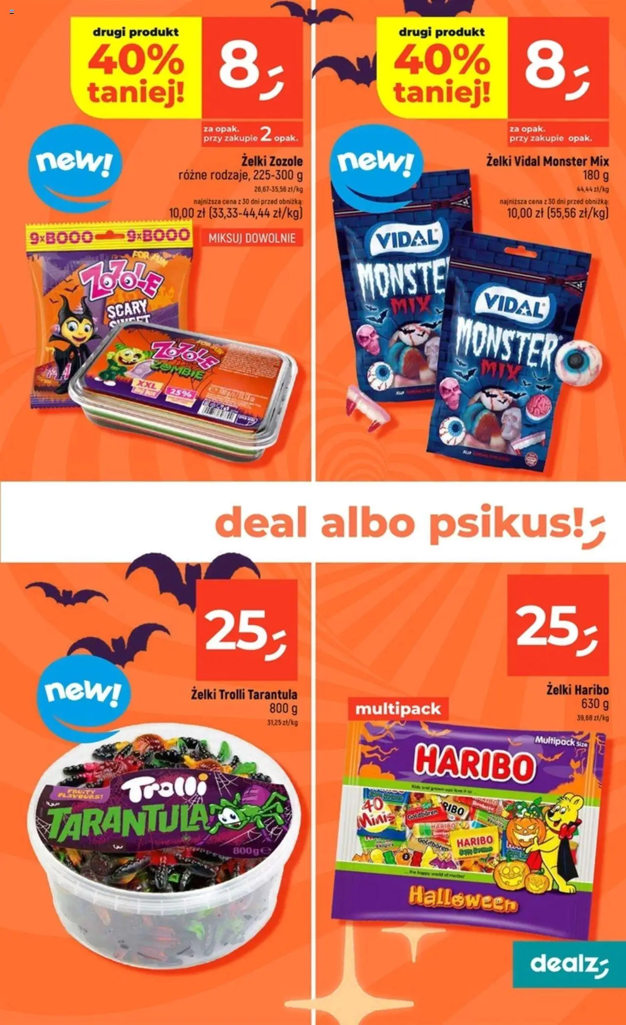 Dealz Gazetka od 09.10.2025 | Strona: 19 | Produkty: Żelki haribo, Żelki