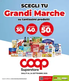 Anteprima del volantino COOP Superstore - Luino catalogo valido a partire dal 11.09.2025