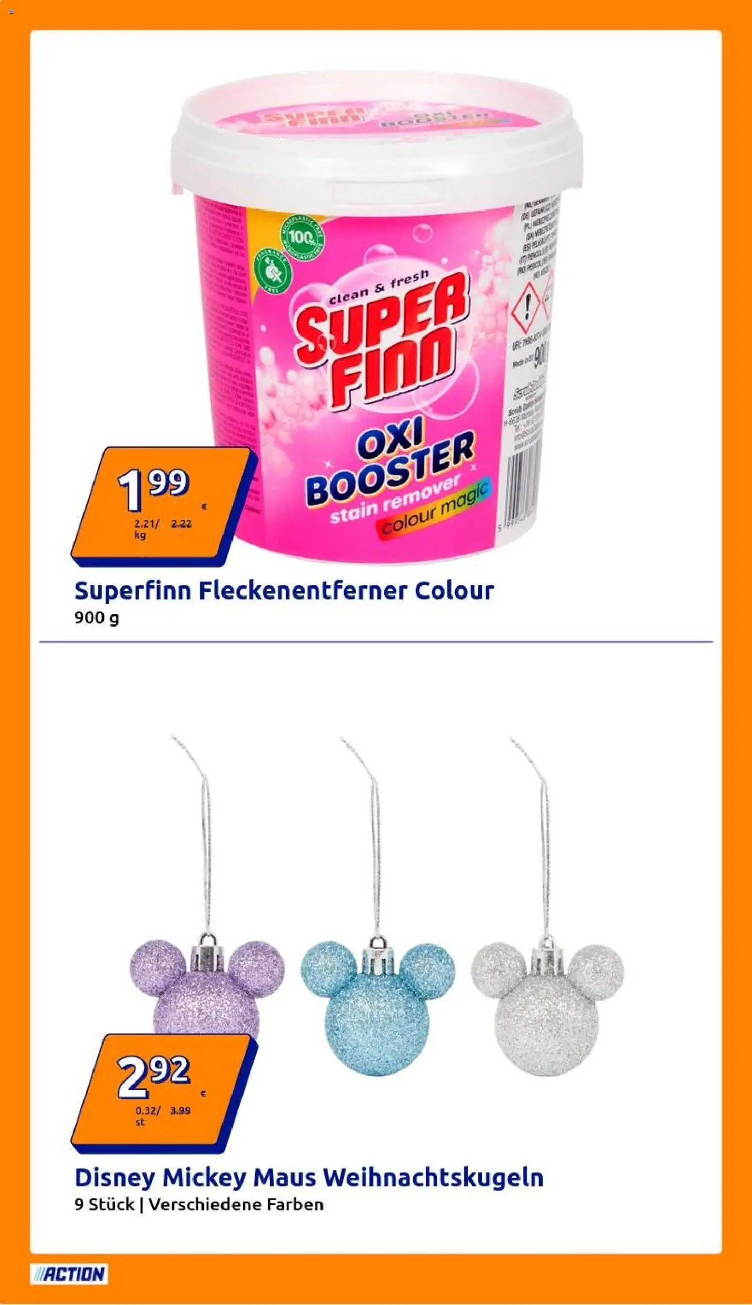 Action Flugblatt gültig ab 05.11.2025 | Seite: 12 | Produkte: Maus, Fleckenentferner