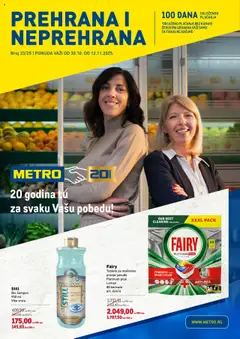 Metro katalog - pregled Metro kataloga - važi od 30.10.2025