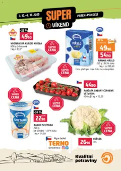 Náhled letáku Terno leták - Super víkend od 03.10.2025