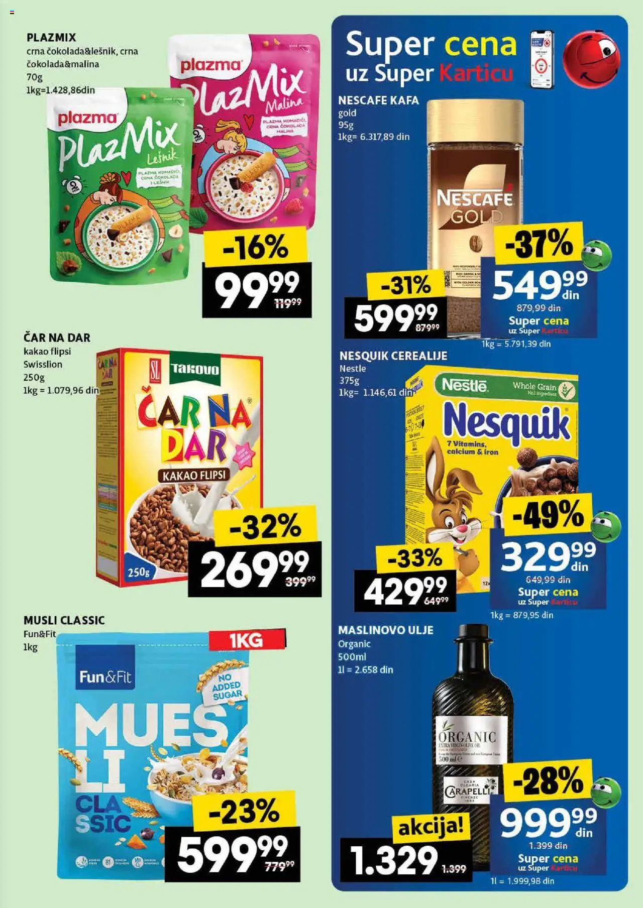 Idea katalog - važi od 24.07.2025 | Strana: 29 | Proizvode: Plazma, Ulje, Kafa, Čokolada