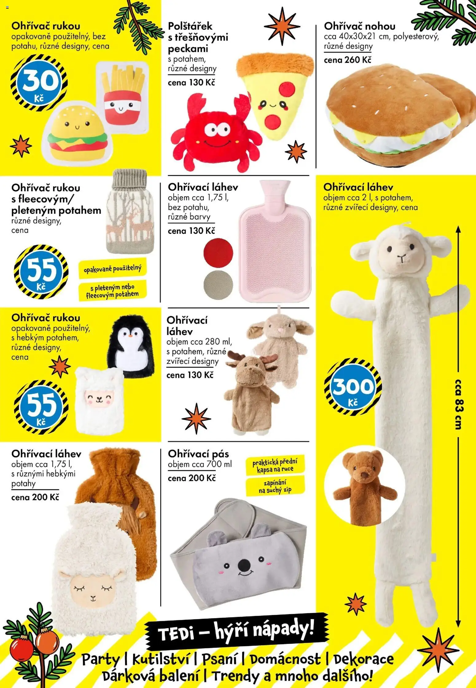 TEDi leták od 14.11.2025 | Strana: 30 | Produkty: Ohřívač rukou, Barvy, Láhev, Dekorace
