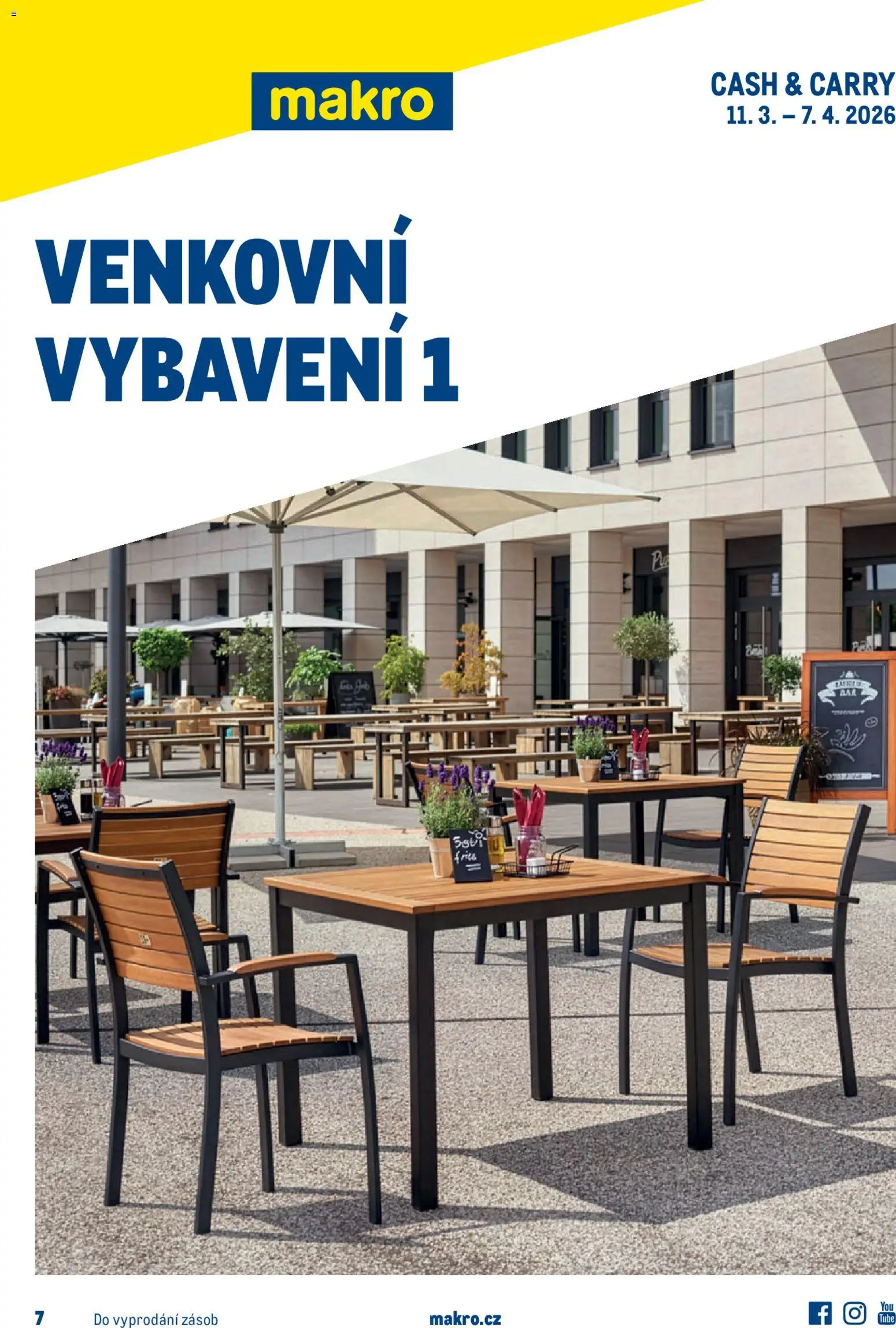 Makro leták - Venkovní vybavení 1 od 11.03.2026 | Strana: 1