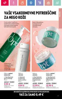 Oriflame katalog 12 │ velja od 24.08.2025 | Stran: 77 | Izdelki: Toner, Kos, Krema, Tonik