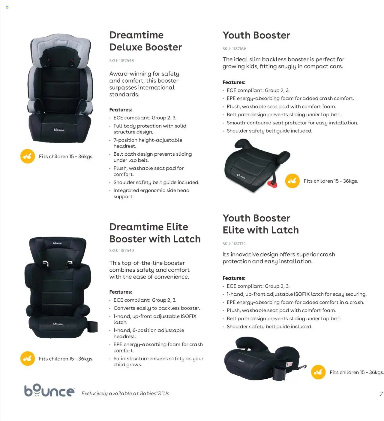 New Babies R Us catalogue – valid from 01.01.2025 | Page: 7 | Products: Belt, Foam