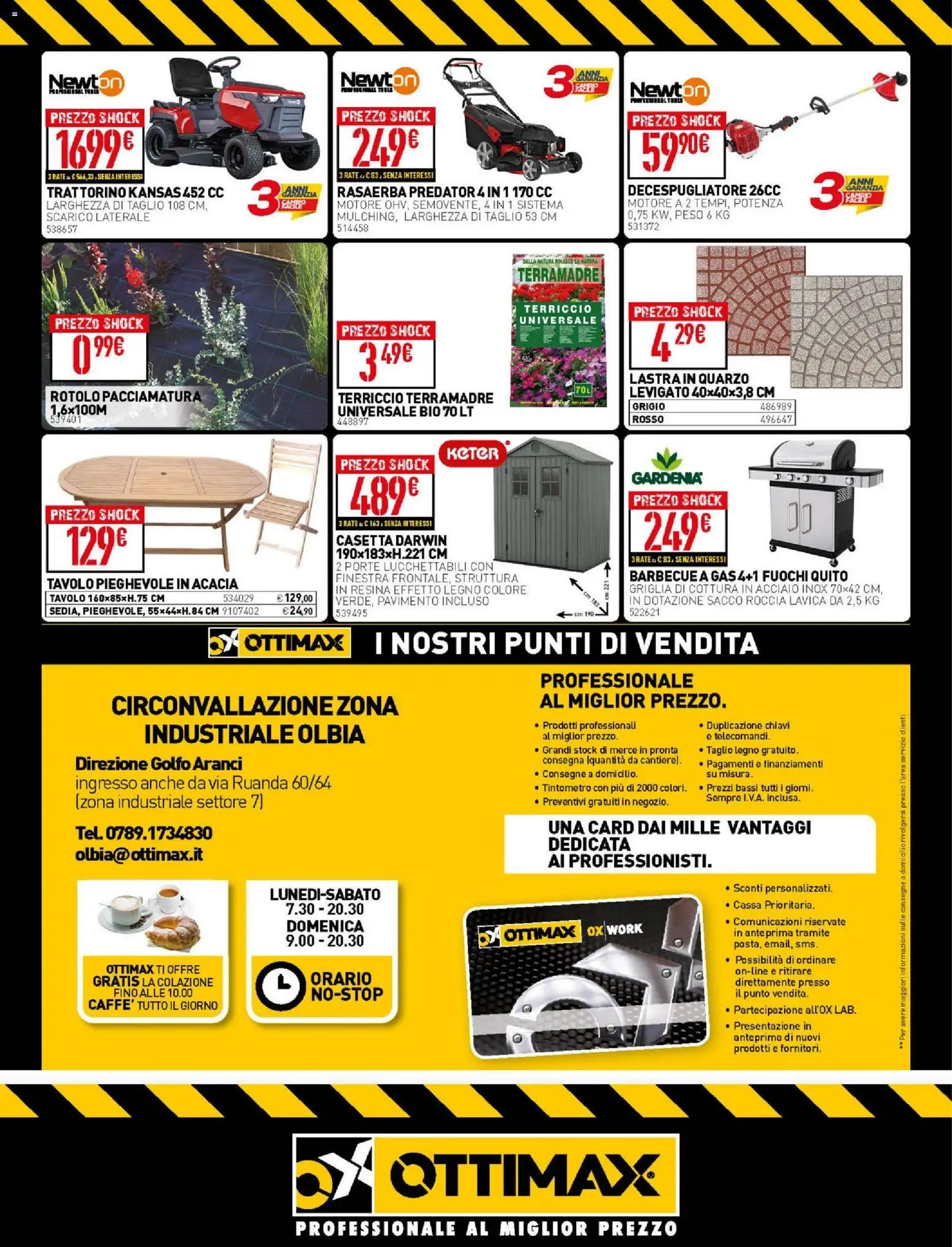Volantino Ottimax del 05.03.2026 | Pagina: 8 | Prodotti: Pavimento, Decespugliatore, Griglia, Terra