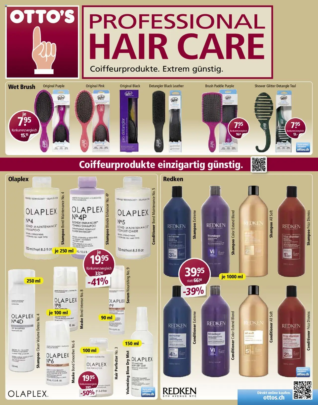 Otto's Aktionen Marken Spezial ab 18.06.2025 | Seite: 9 | Produkte: Serum, Shampoo, Conditioner, Maske