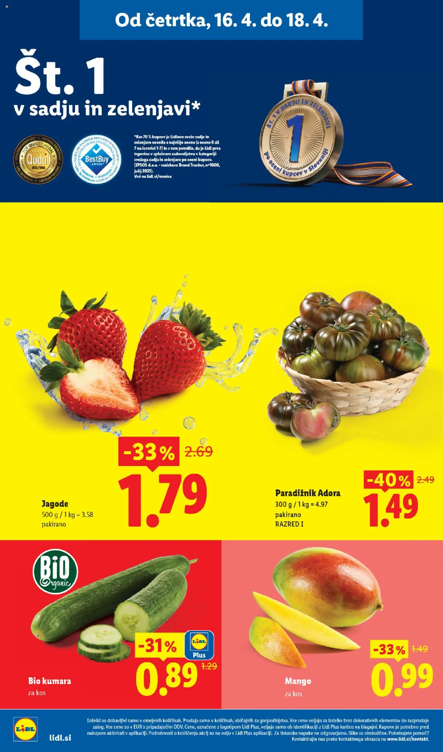 Novi Lidl katalog ponudbe – veljaven od 16.04.2026 | Stran: 4