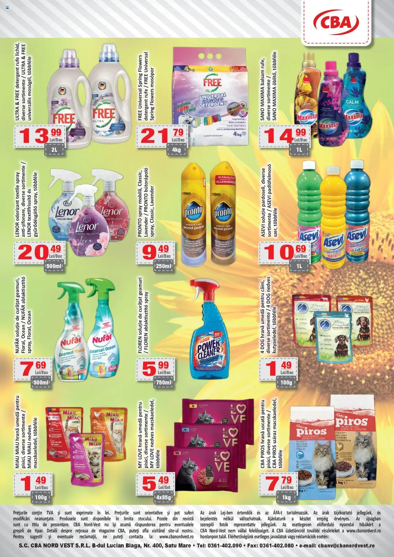 Catalog CBA – valabil de la 07.08.2025 | Pagină: 12 | Produse: Pomelo, Balsam, Detergent