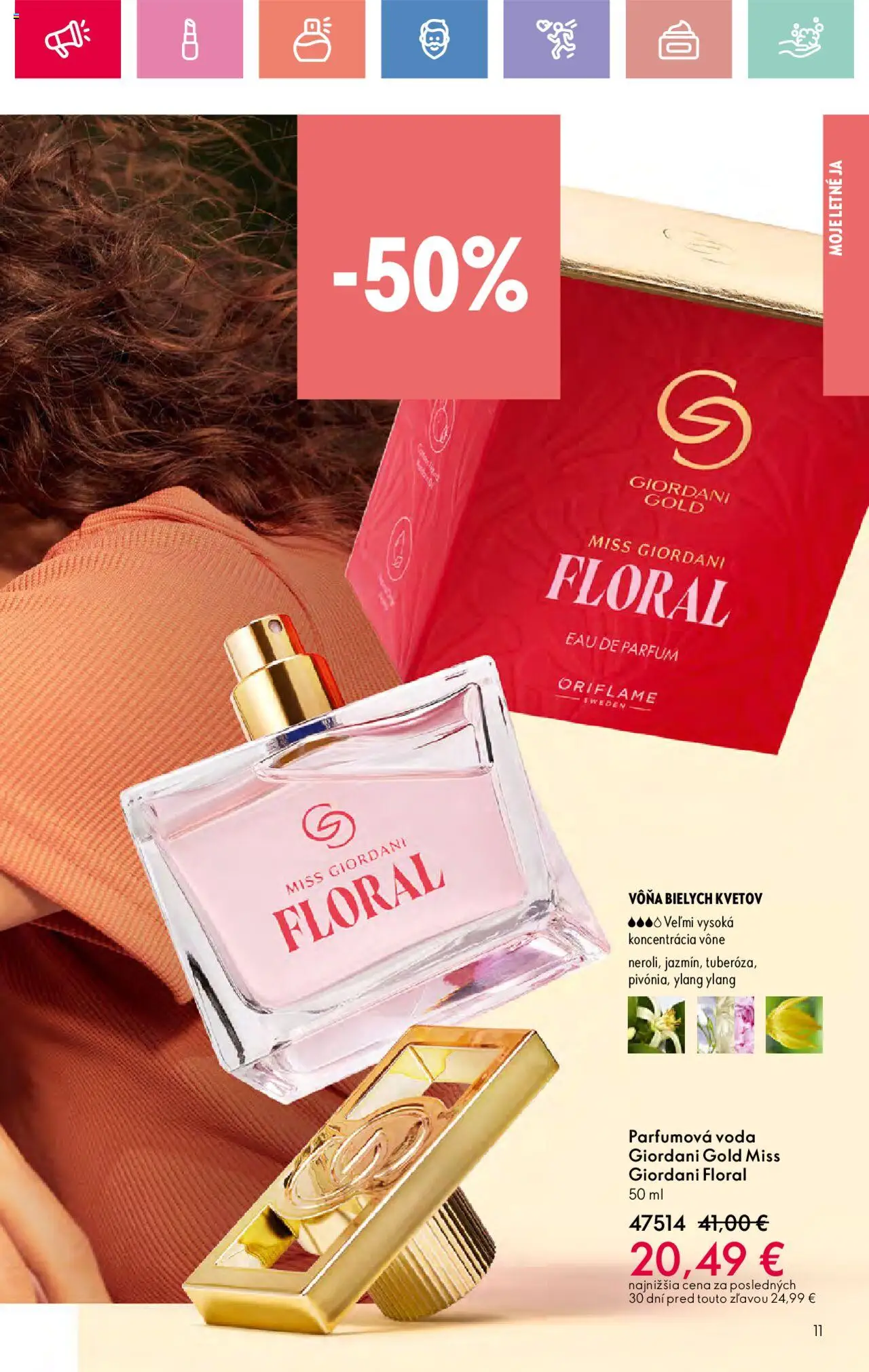 Katalóg Oriflame 10 2025 │ platný od 06.07.2025 | Strana: 11 | Produkty: Voda