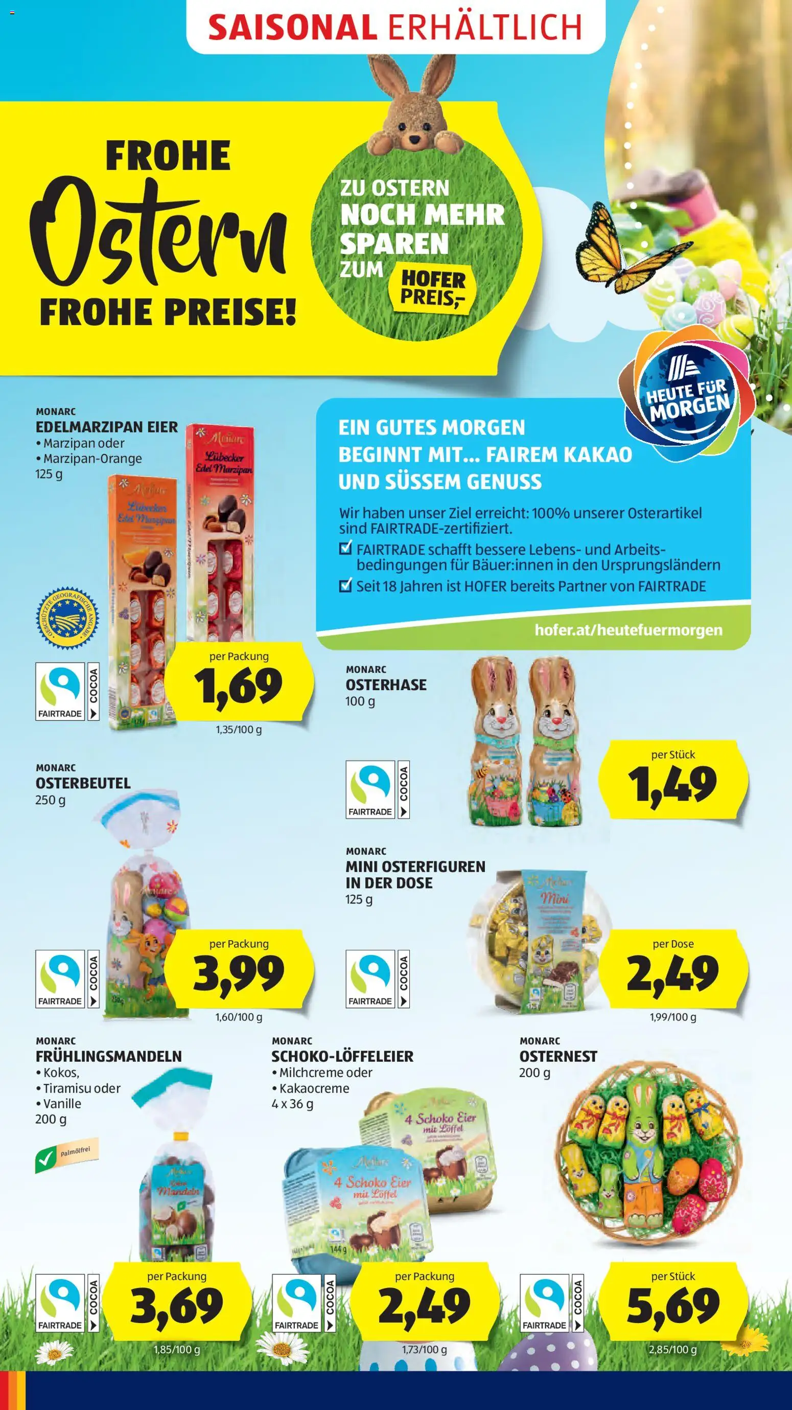 Hofer Flugblatt gültig ab 04.03.2026 | Seite: 10 | Produkte: Eier