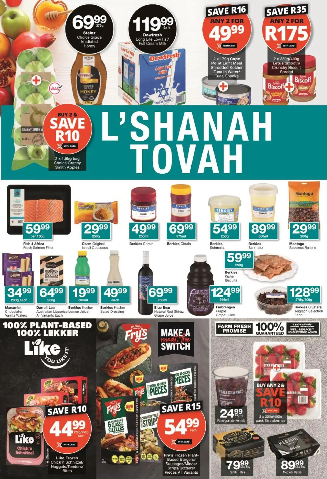 New Checkers catalogue – valid from 01.09.2025 | Page: 1 | Products: Dates, Light, Switch, Cream