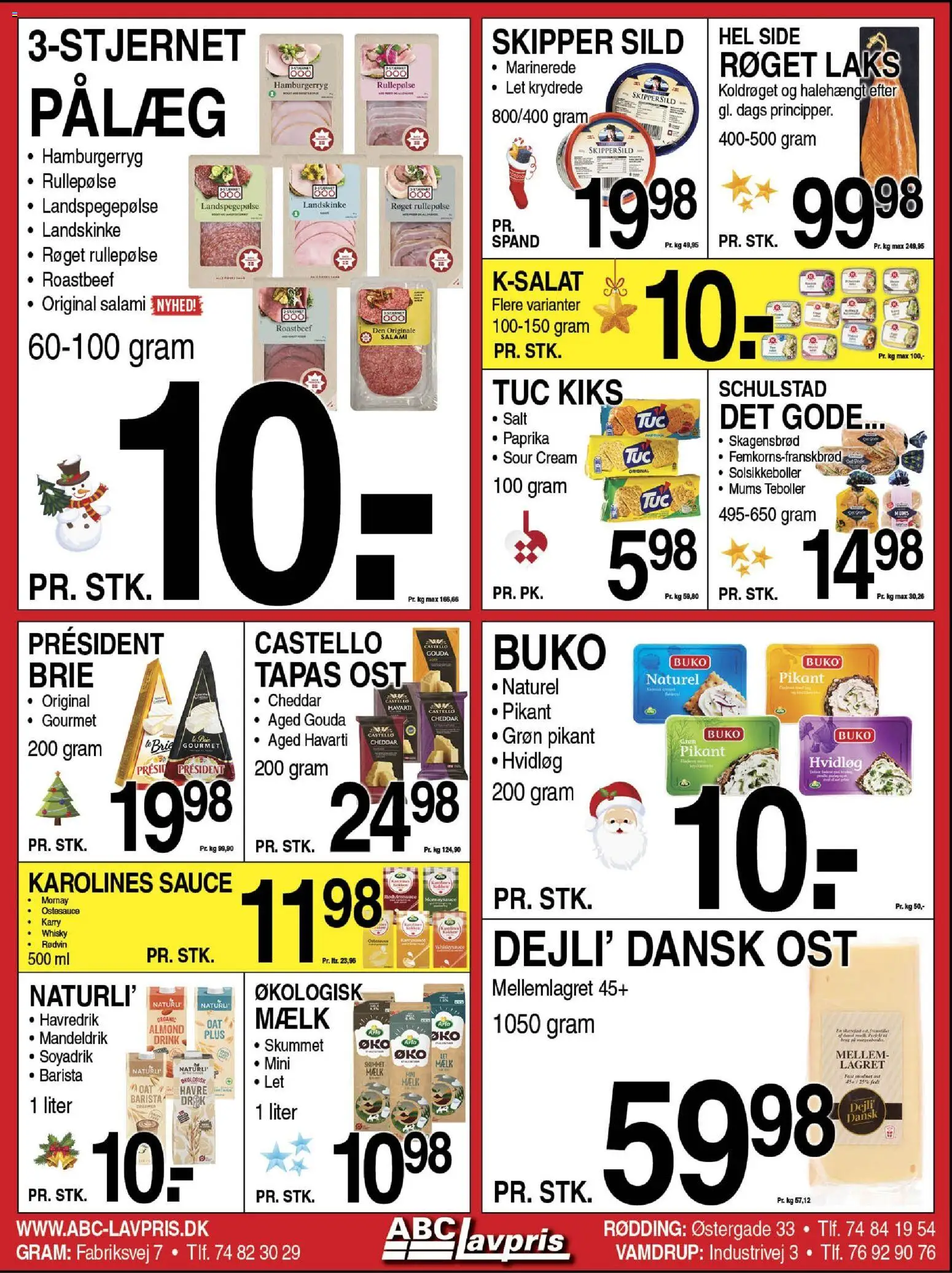 Abc Lavpris tilbudsavis – gyldig fra 10.12.2025 | Side: 7 | Produkter: Pålæg, Rullepølse, Roastbeef, Paprika