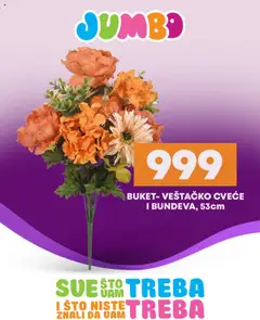 JUMBO katalog - pregled JUMBO kataloga - važi od 11.10.2025 | Strana: 10 | Proizvode: Sto, Cvece