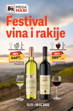 Mega Maxi vinski katalog - pregled Mega Maxi kataloga - važi od 13.11.2025