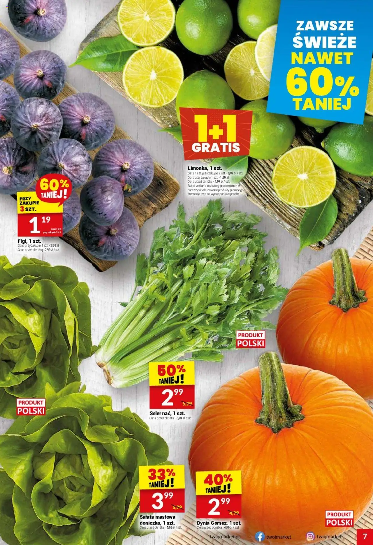 Twój Market Gazetka od 10.09.2025 | Strona: 7 | Produkty: Dynia