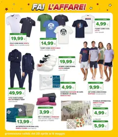 Anteprima del volantino Oasi volantino Loreto valido a partire dal 23.04.2026 | Pagina: 38 | Prodotti: Spugna, Fiocchi, Polo, Tovaglia