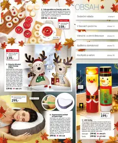 Náhled letáku Velký Košík katalog říjen od 01.10.2025 | Strana: 3 | Produkty: Svíčka, Polštář, Baterie, Dekorace