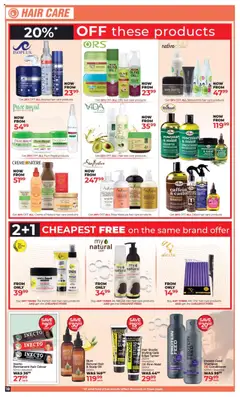 New Dis-Chem catalogue – valid from 16.09.2025 | Page: 18 | Products: Lock, Oil, Shampoo, Hair mask