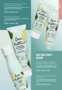 Offer preview "Oriflame Catalogue" | Page: 45 | Products: Špíz, Cream, Mask, Pineapple