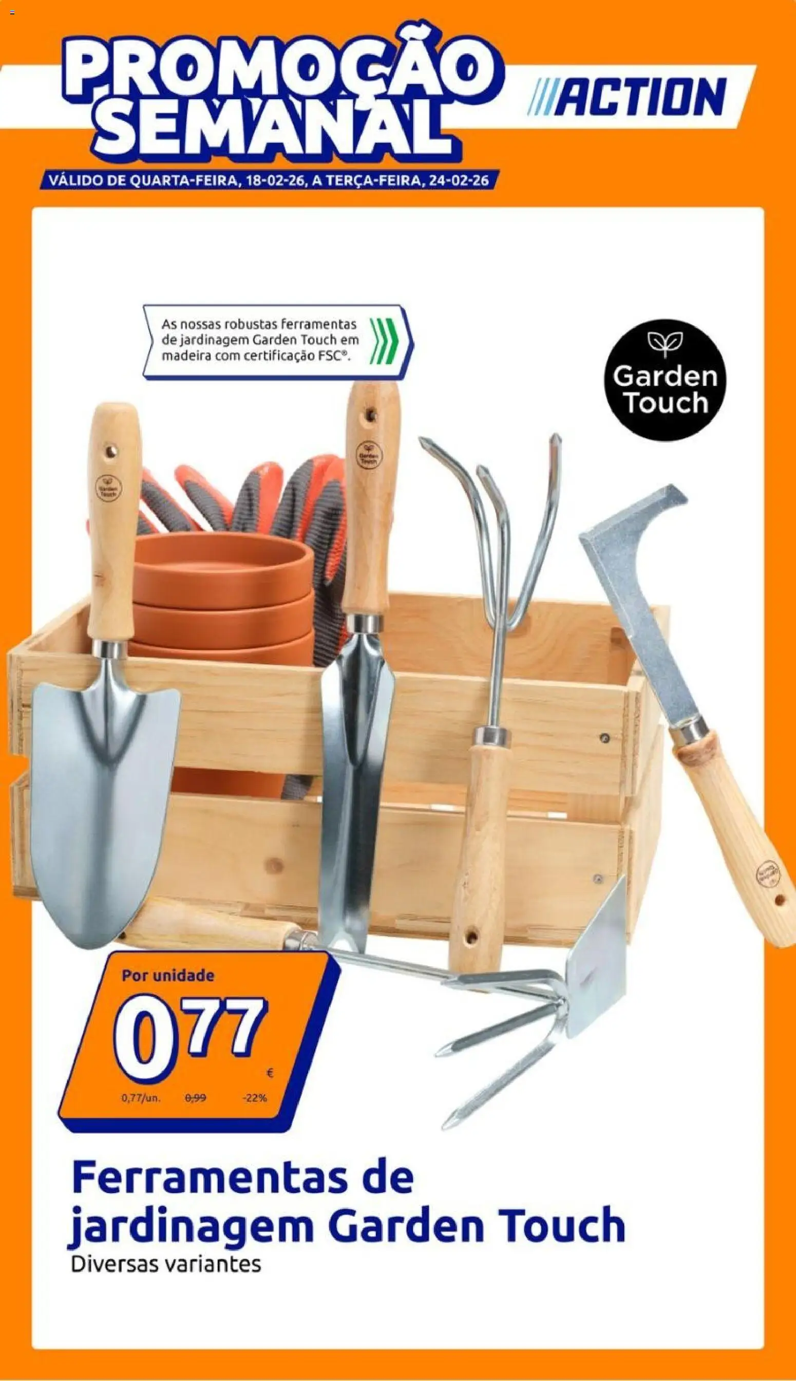 Action - Action week 8 2026 │ válido de 18.02.2026 | Página: 1 | Produtos: Ferramentas