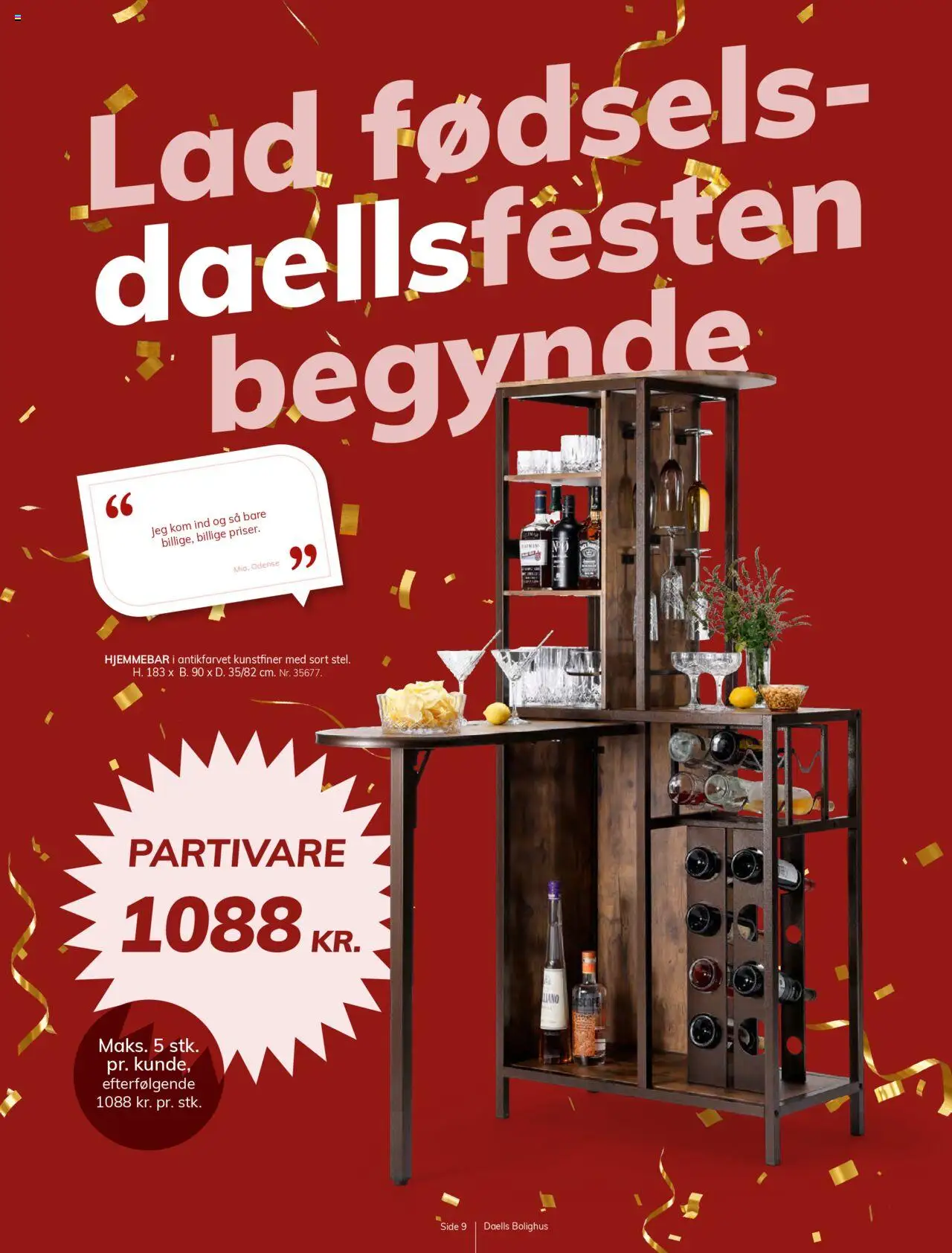 Daells Bolighus tilbudsavis – gyldig fra 24.09.2025 | Side: 9